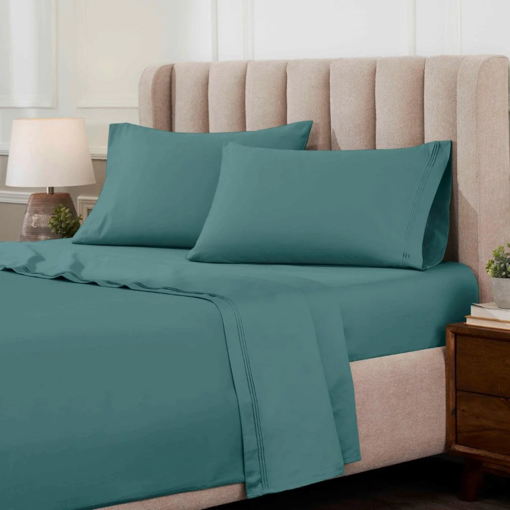 Egyptian Cotton Sateen Sheet Set 1000 Thread Count - Image 11