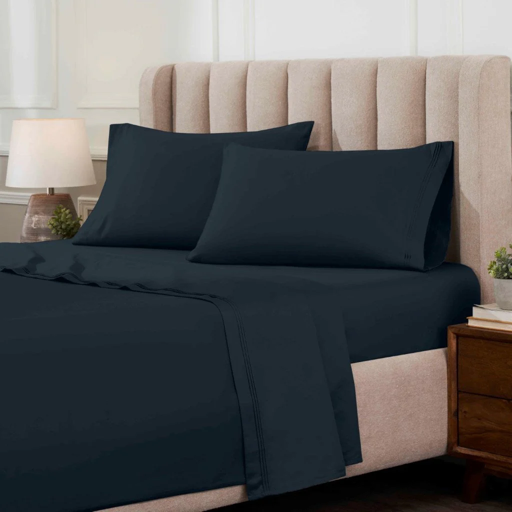Egyptian Cotton Sateen Sheet Set 1000 Thread Count - Image 12