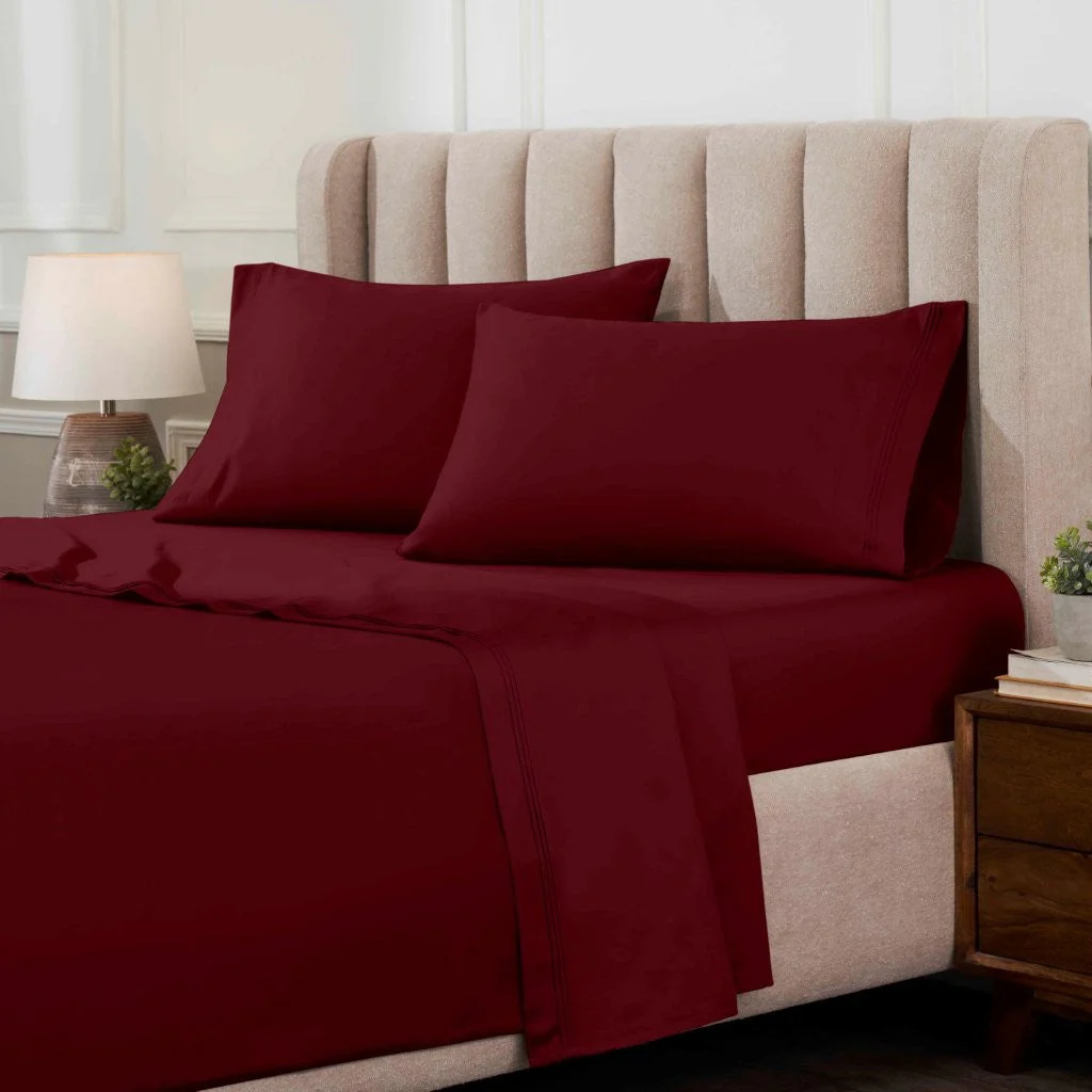 Egyptian Cotton Sateen Sheet Set 1000 Thread Count - Image 15