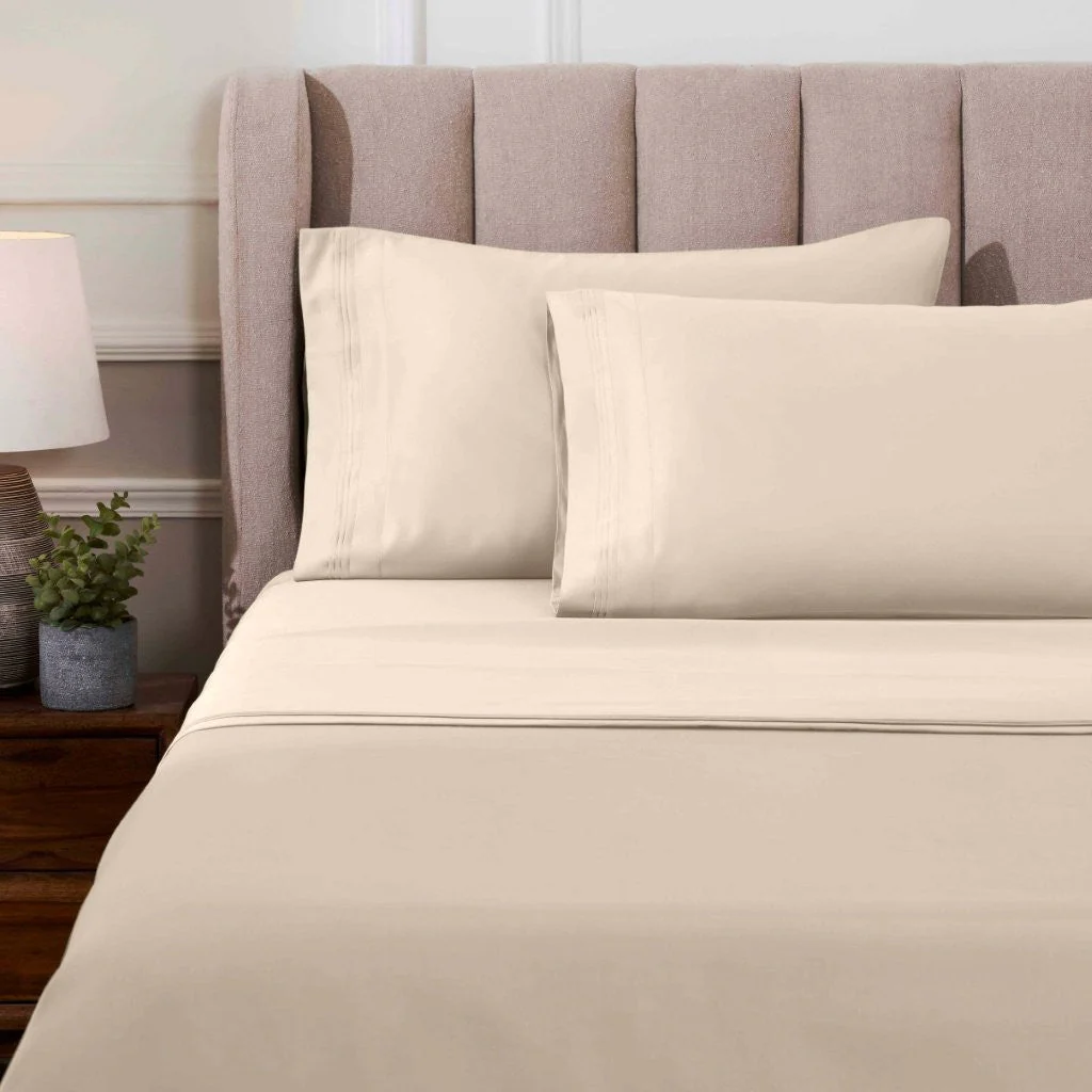 Egyptian Cotton Sateen Sheet Set 1000 Thread Count - Image 16