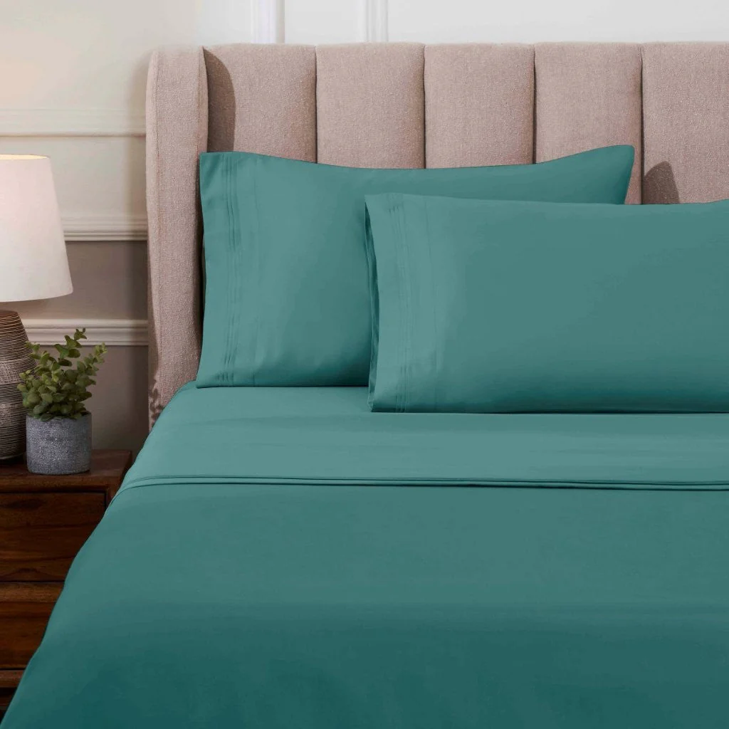 Egyptian Cotton Sateen Sheet Set 1000 Thread Count - Image 35