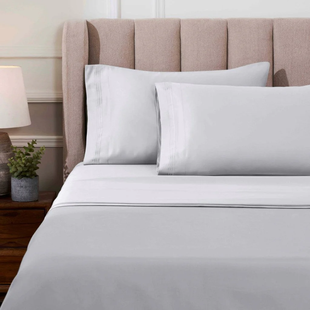 Egyptian Cotton Sateen Sheet Set 1000 Thread Count - Image 37