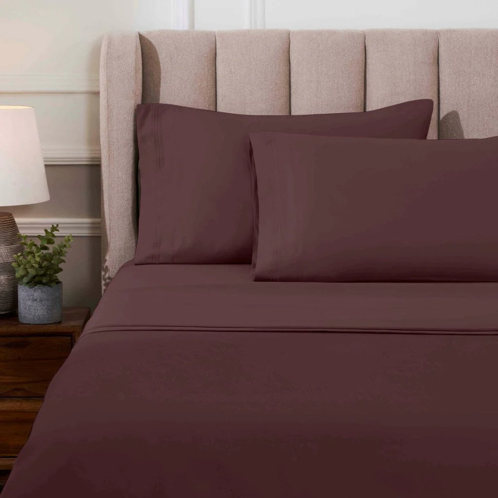 Egyptian Cotton Sateen Sheet Set 1000 Thread Count - Image 45