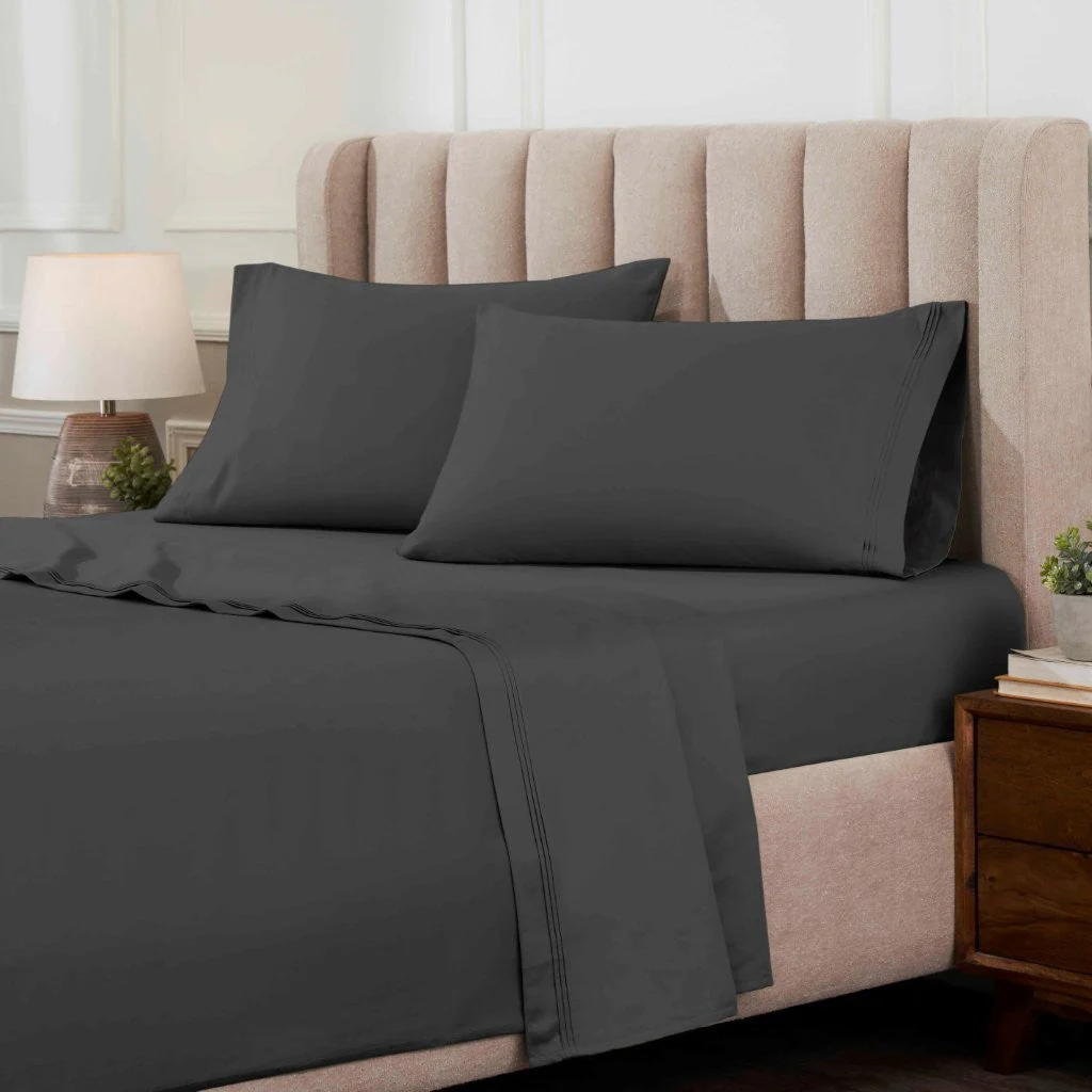 Egyptian Cotton Sateen Sheet Set 1000 Thread Count - Image 5