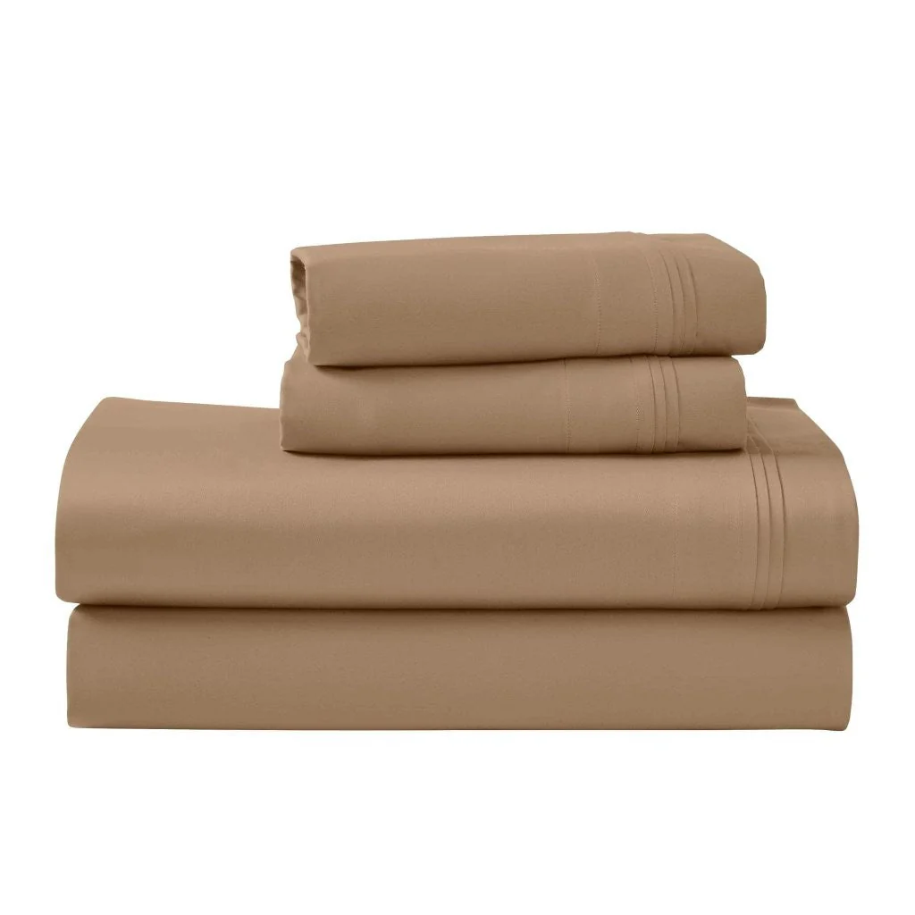 Egyptian Cotton Sateen Sheet Set 1000 Thread Count - Image 52