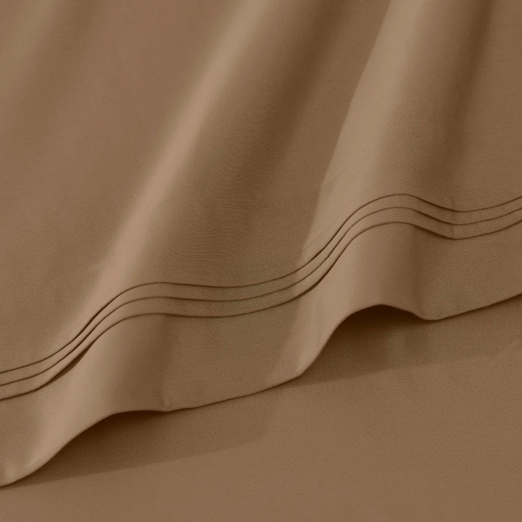 Egyptian Cotton Sateen Sheet Set 1000 Thread Count - Image 54