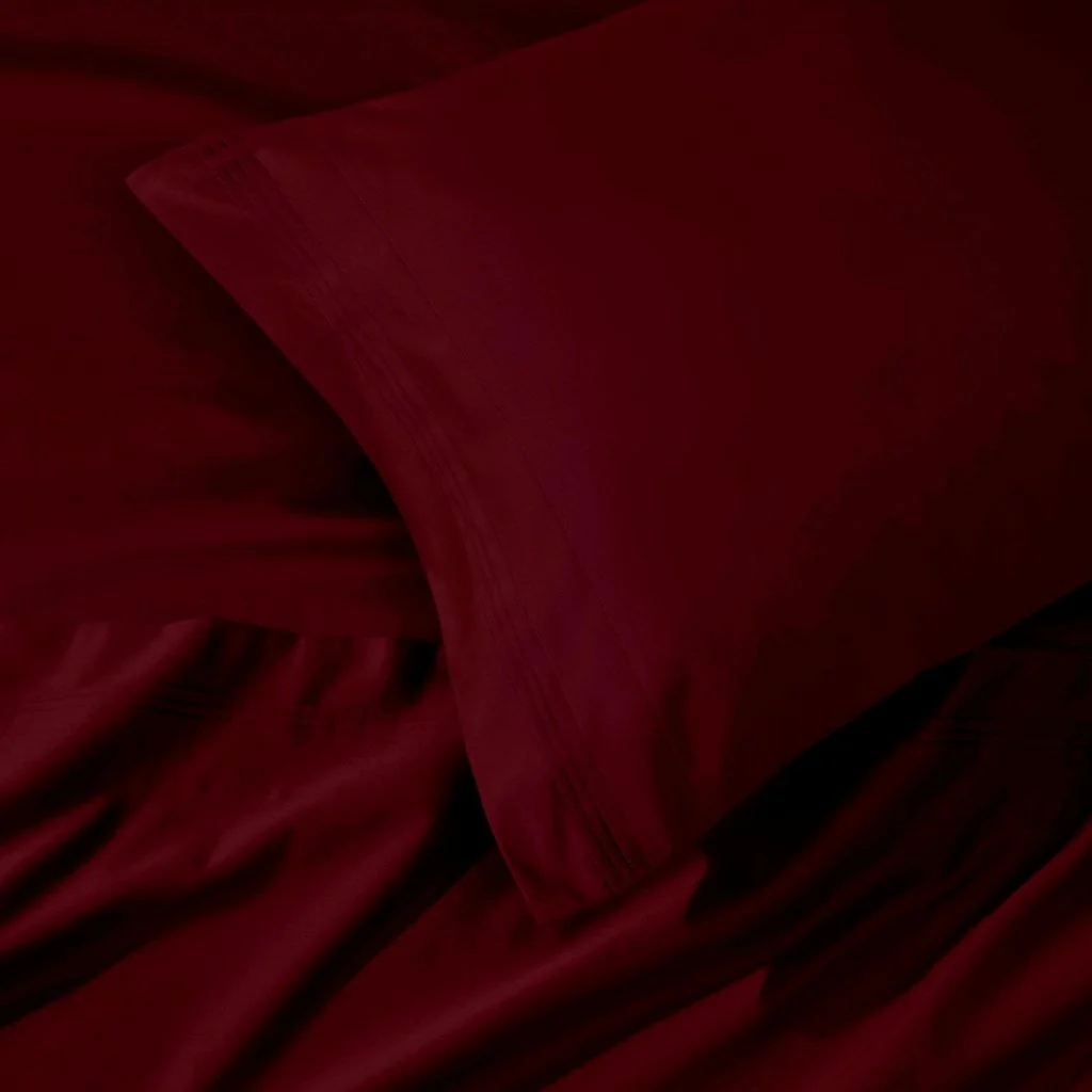 Egyptian Cotton Sateen Sheet Set 1000 Thread Count - Image 61