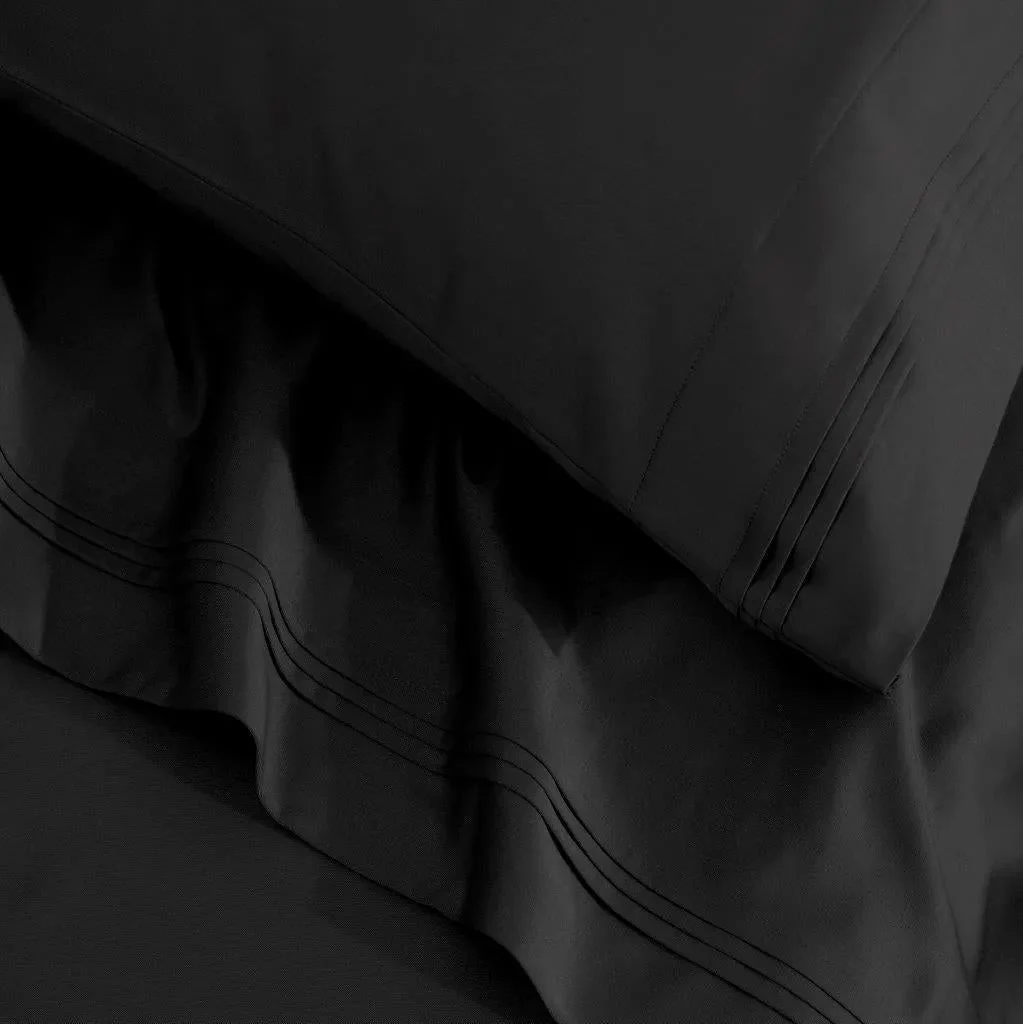 Egyptian Cotton Sateen Sheet Set 1500 Thread Count - Image 22