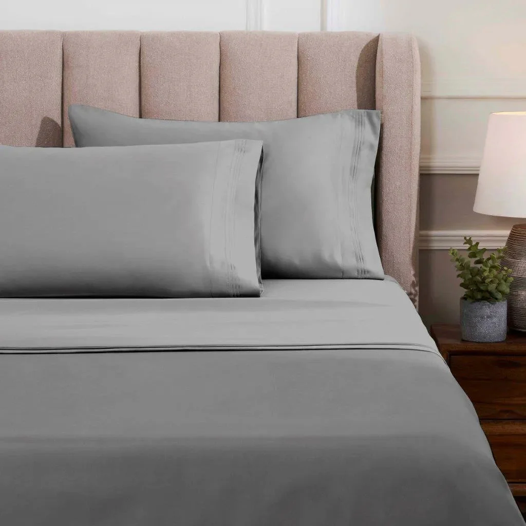 Egyptian Cotton Sateen Sheet Set 1500 Thread Count - Image 33