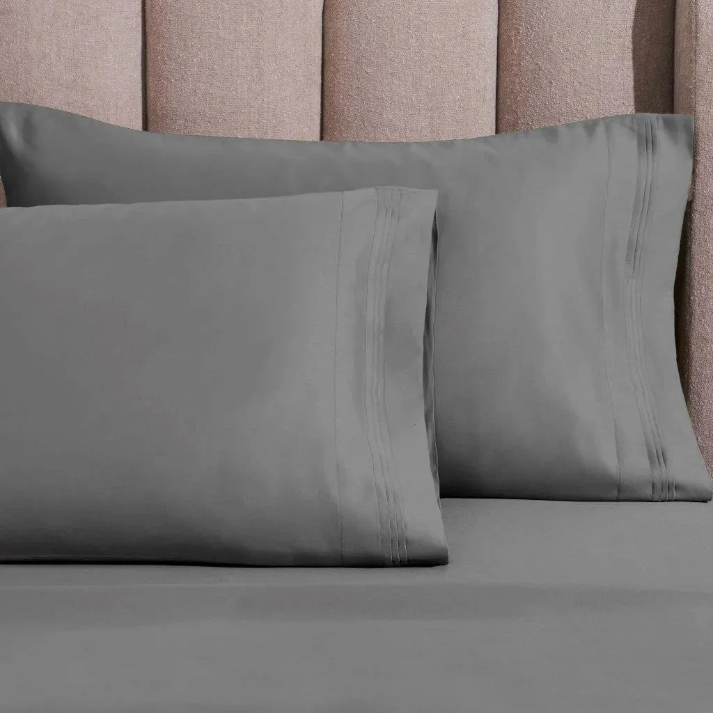 Egyptian Cotton Sateen Sheet Set 1500 Thread Count - Image 34