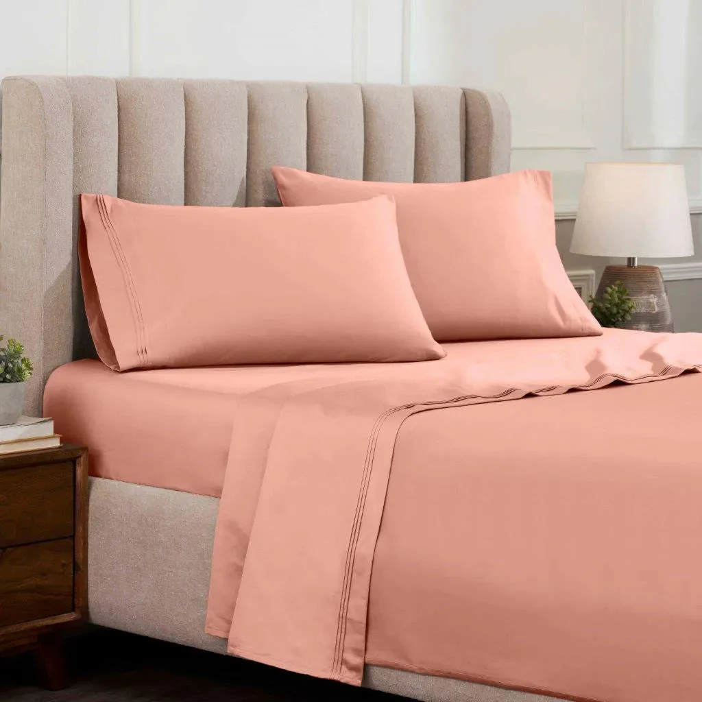 Egyptian Cotton Sateen Sheet Set 1500 Thread Count - Image 37