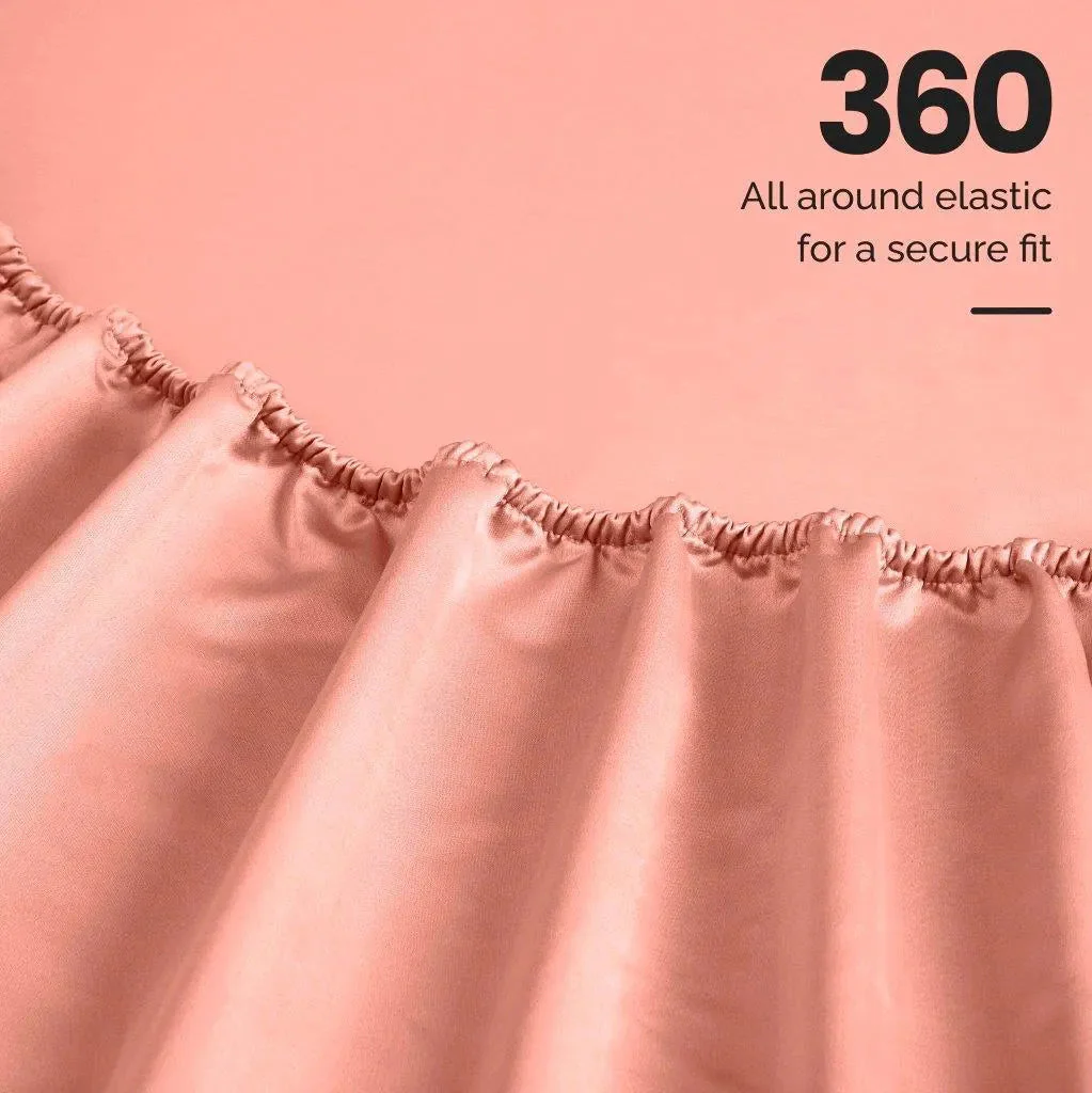 Egyptian Cotton Sateen Sheet Set 1500 Thread Count - Image 45