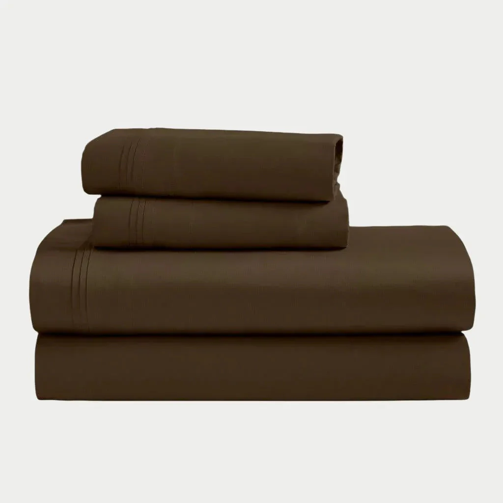 Egyptian Cotton Sateen Sheet Set 1500 Thread Count - Image 56