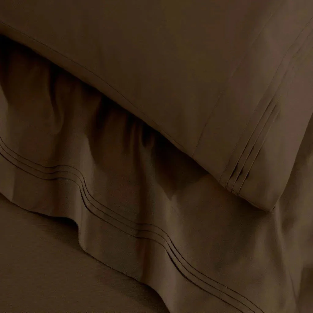 Egyptian Cotton Sateen Sheet Set 1500 Thread Count - Image 58