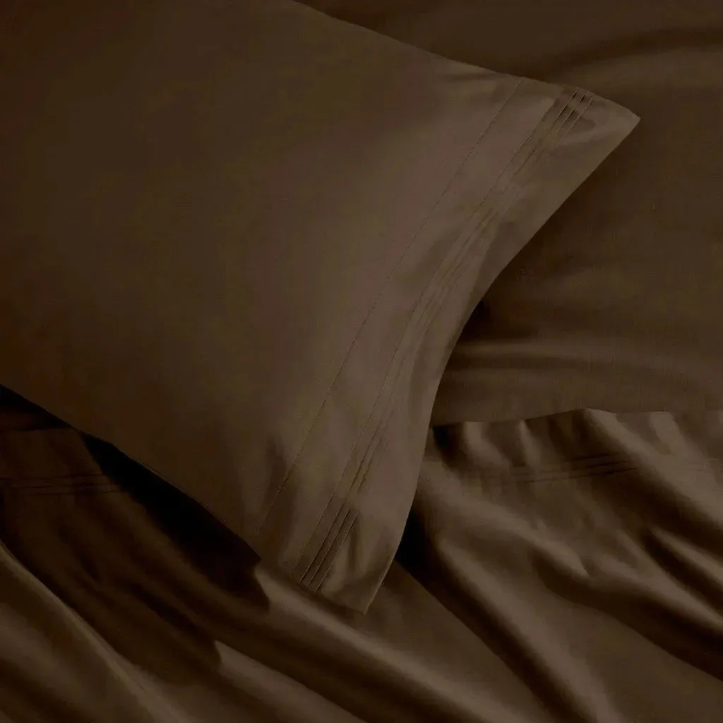 Egyptian Cotton Sateen Sheet Set 1500 Thread Count - Image 59