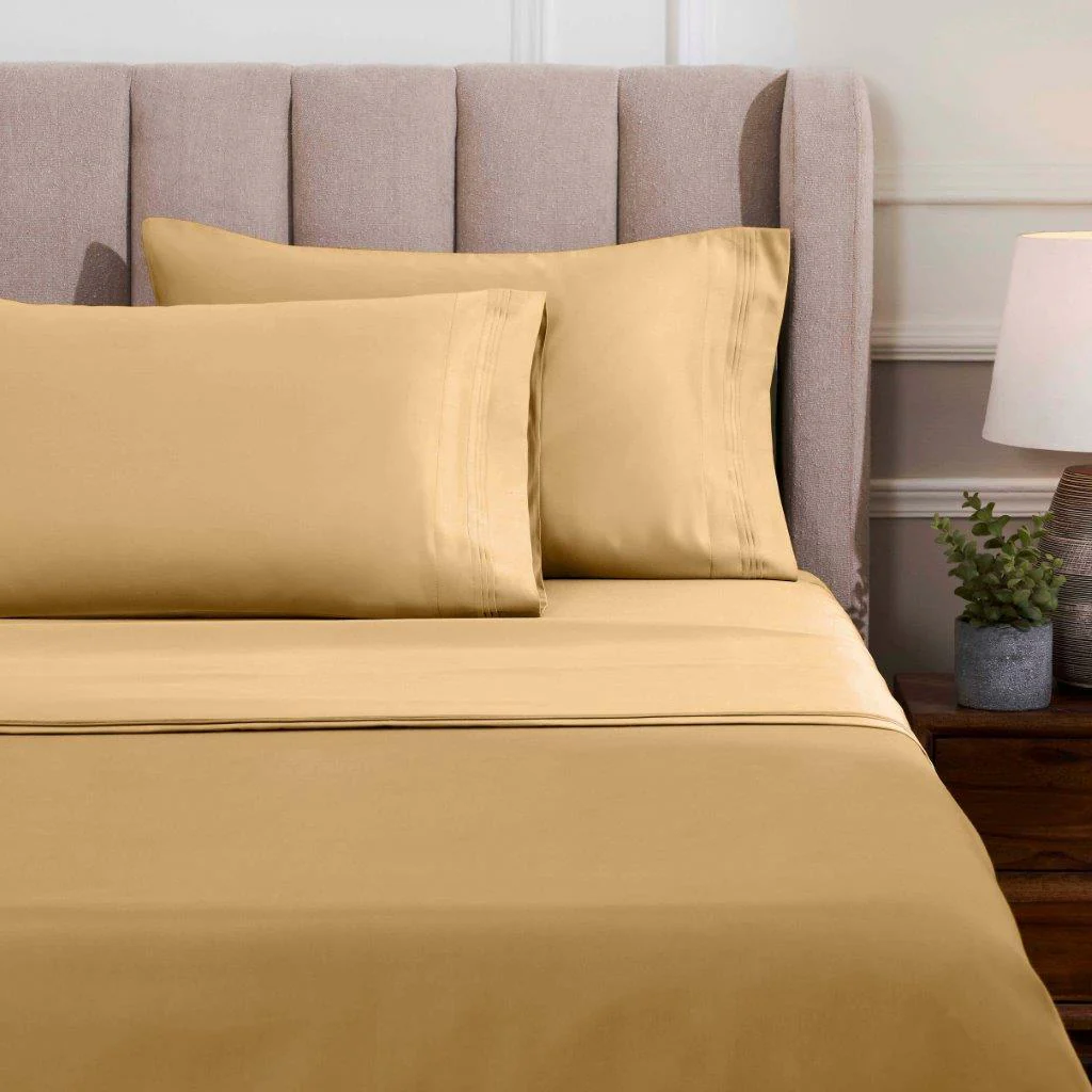 Egyptian Cotton Sateen Sheet Set 1500 Thread Count - Image 6