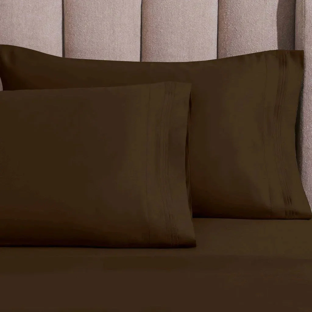Egyptian Cotton Sateen Sheet Set 1500 Thread Count - Image 61