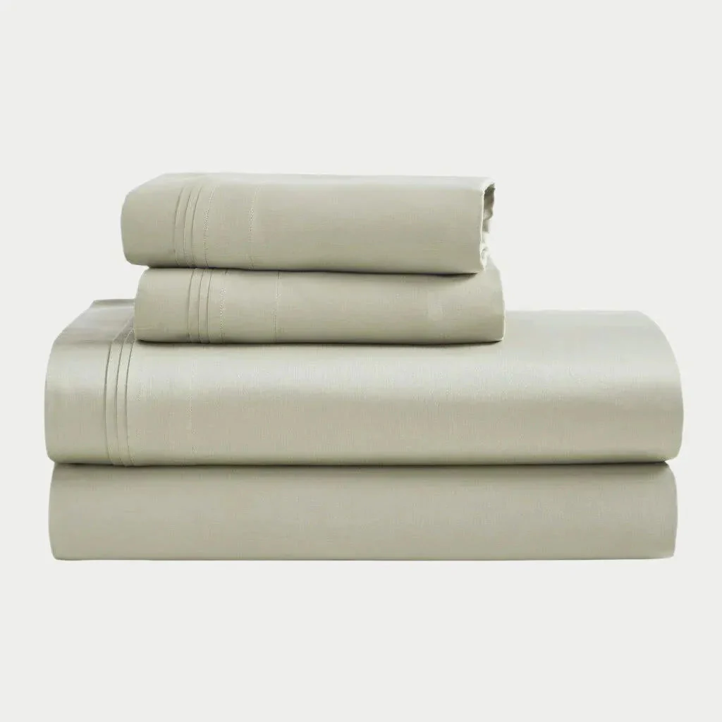 Egyptian Cotton Sateen Sheet Set 1500 Thread Count - Image 74