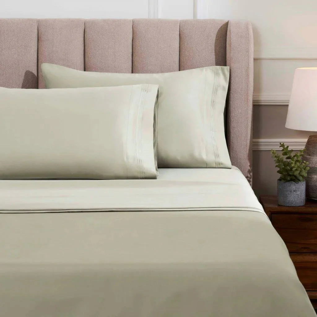 Egyptian Cotton Sateen Sheet Set 1500 Thread Count - Image 78