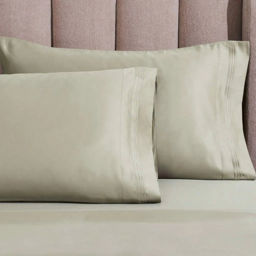 Egyptian Cotton Sateen Sheet Set 1500 Thread Count - Image 79