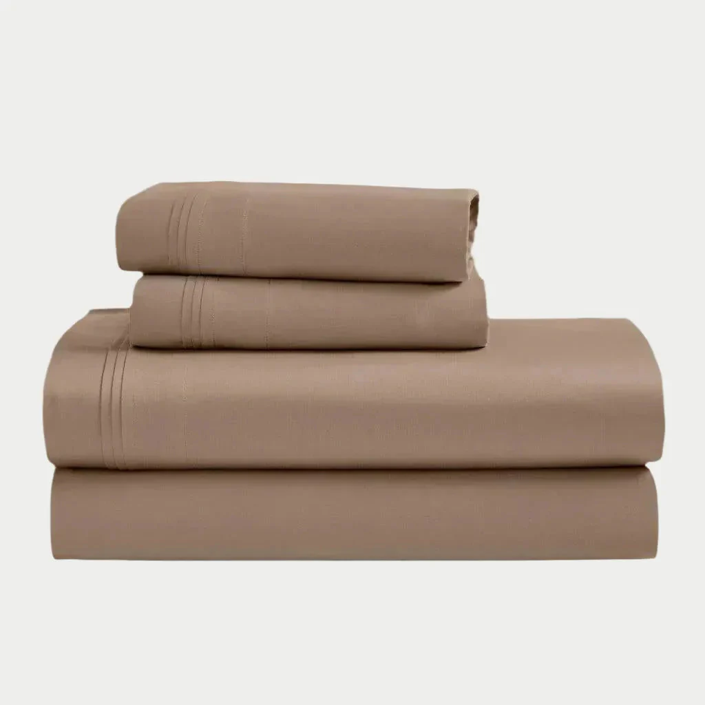 Egyptian Cotton Sateen Sheet Set 1500 Thread Count - Image 81