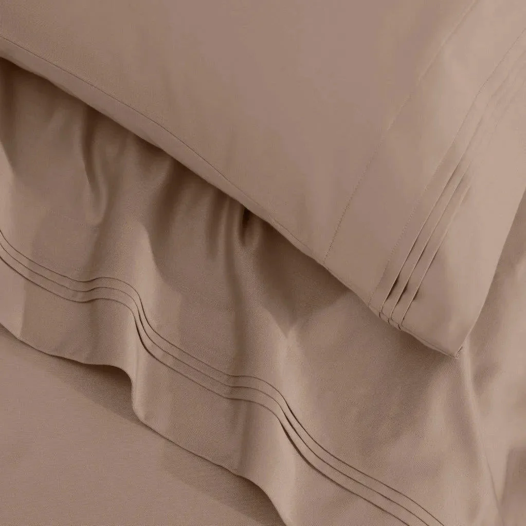 Egyptian Cotton Sateen Sheet Set 1500 Thread Count - Image 83