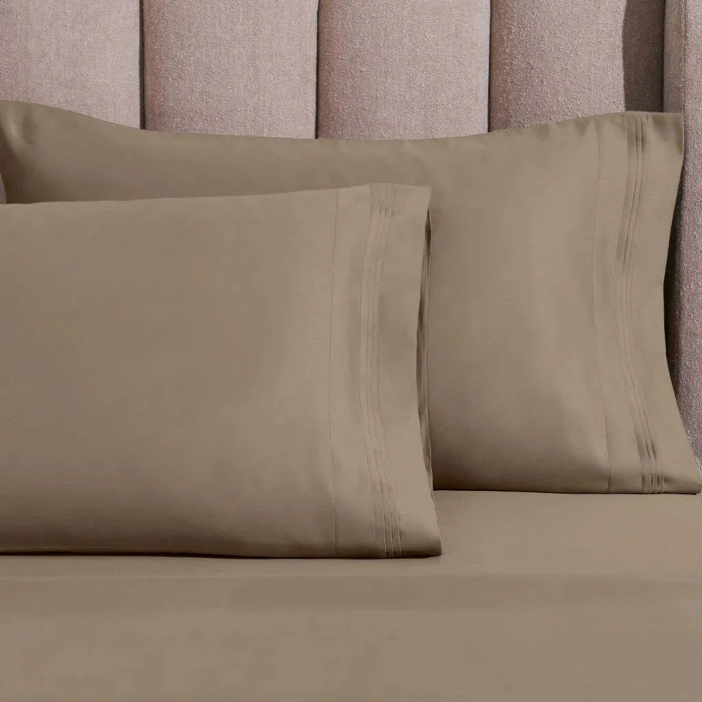 Egyptian Cotton Sateen Sheet Set 1500 Thread Count - Image 86