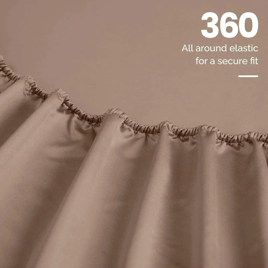 Egyptian Cotton Sateen Sheet Set 1500 Thread Count - Image 88