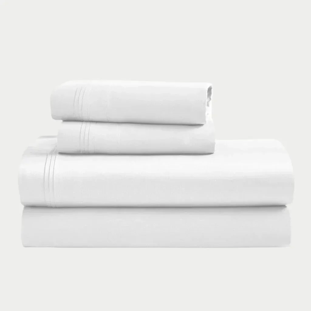 Egyptian Cotton Sateen Sheet Set 1500 Thread Count - Image 90
