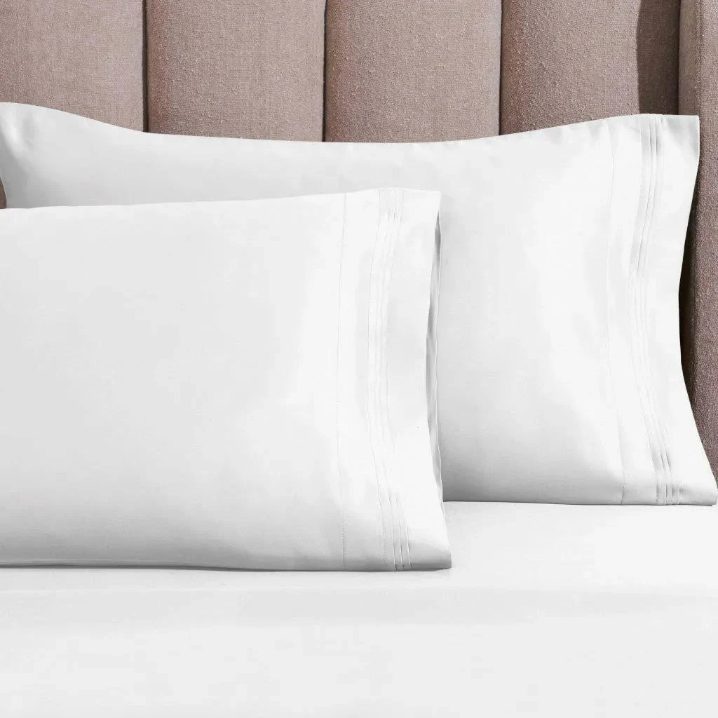 Egyptian Cotton Sateen Sheet Set 1500 Thread Count - Image 96