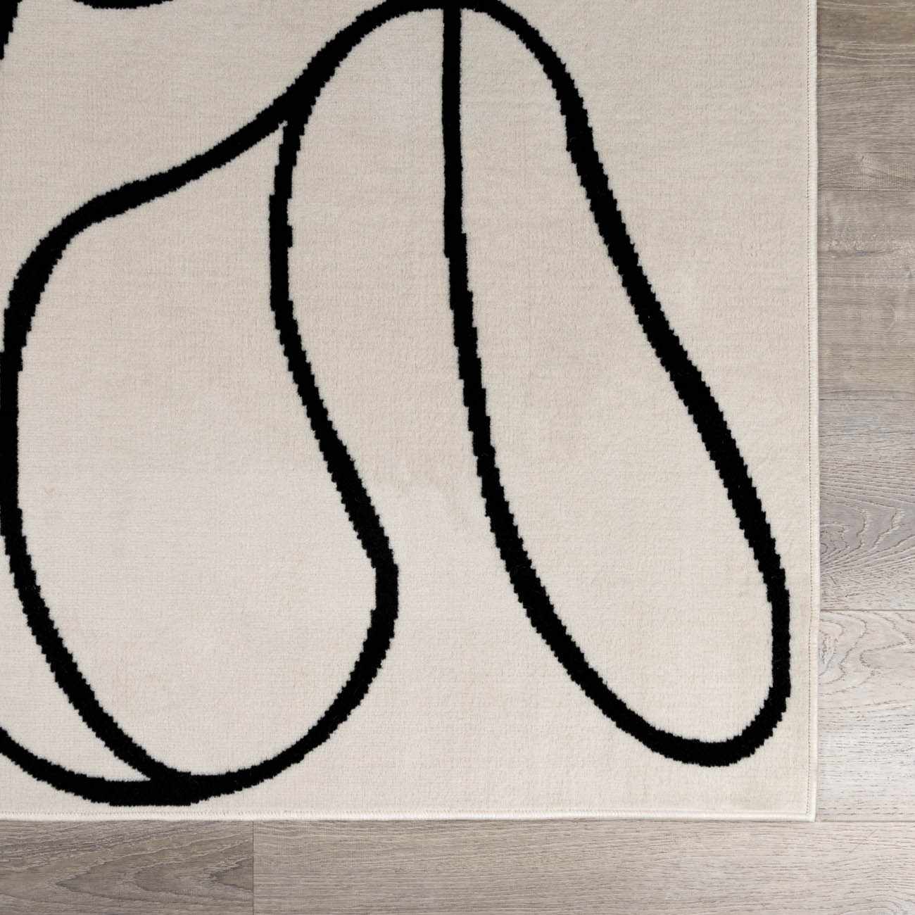 Eilir Modern Low Profile Boho Rug - Image 7