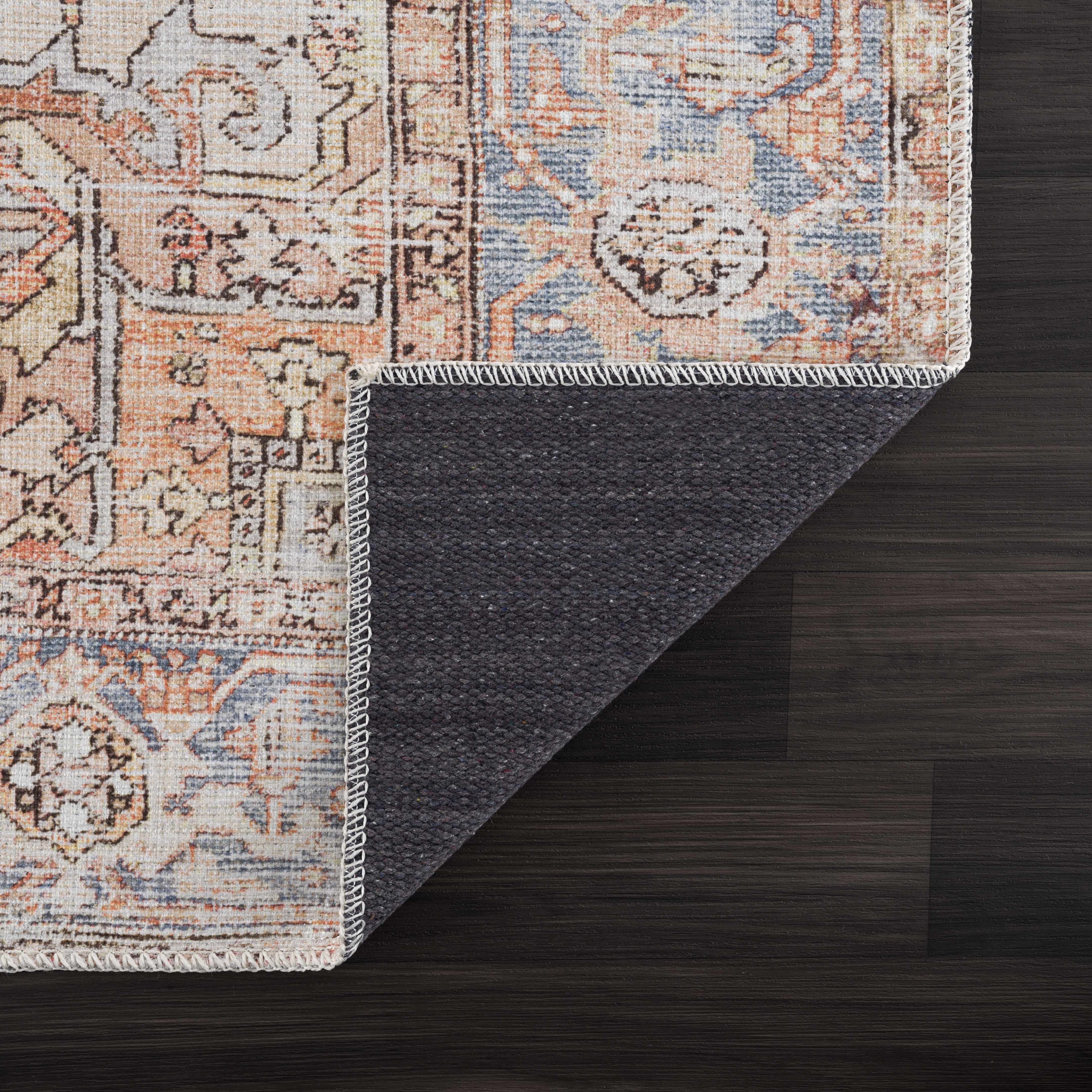 Eira Distressed Washable Rug - Clearance - Image 5