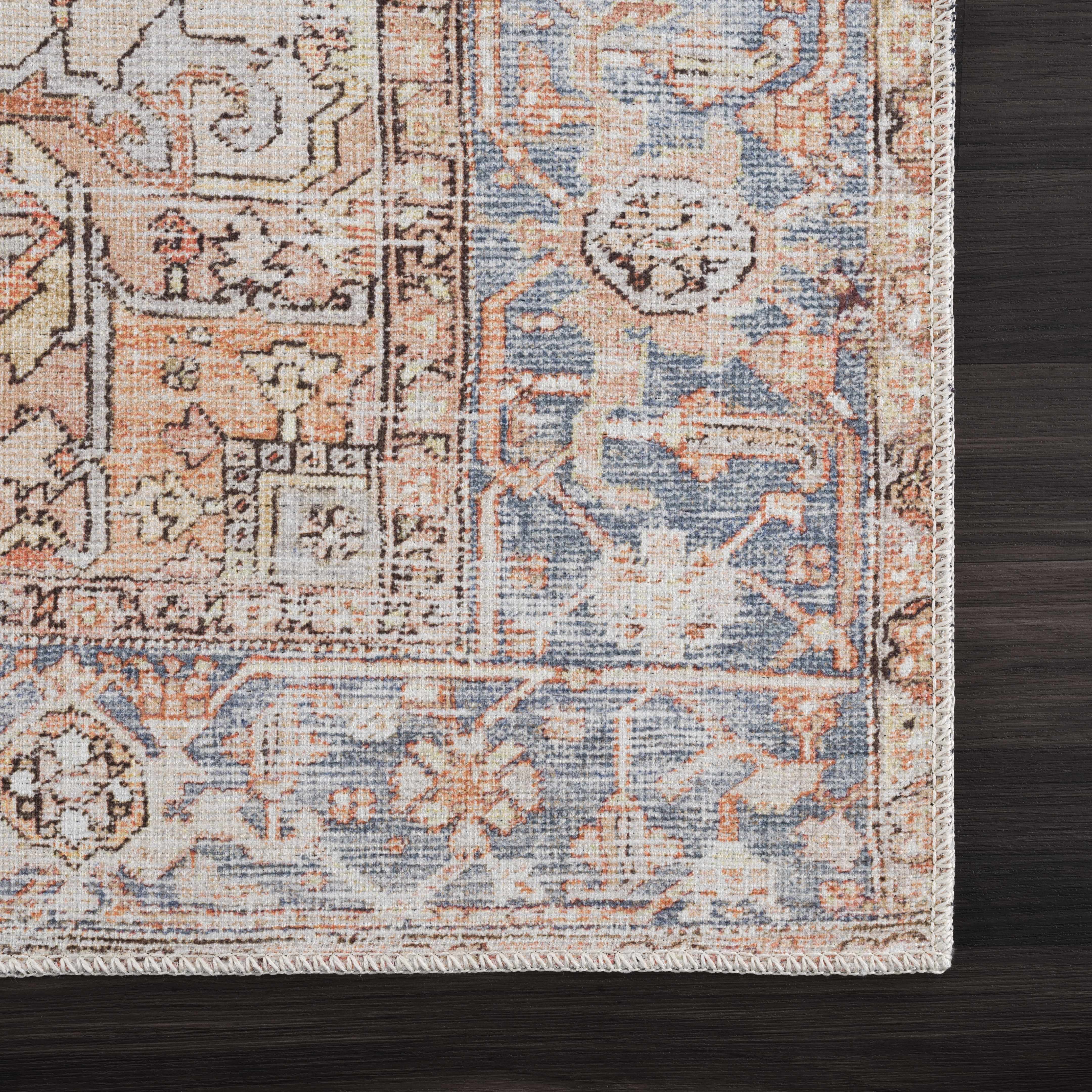 Eira Distressed Washable Rug - Clearance - Image 8