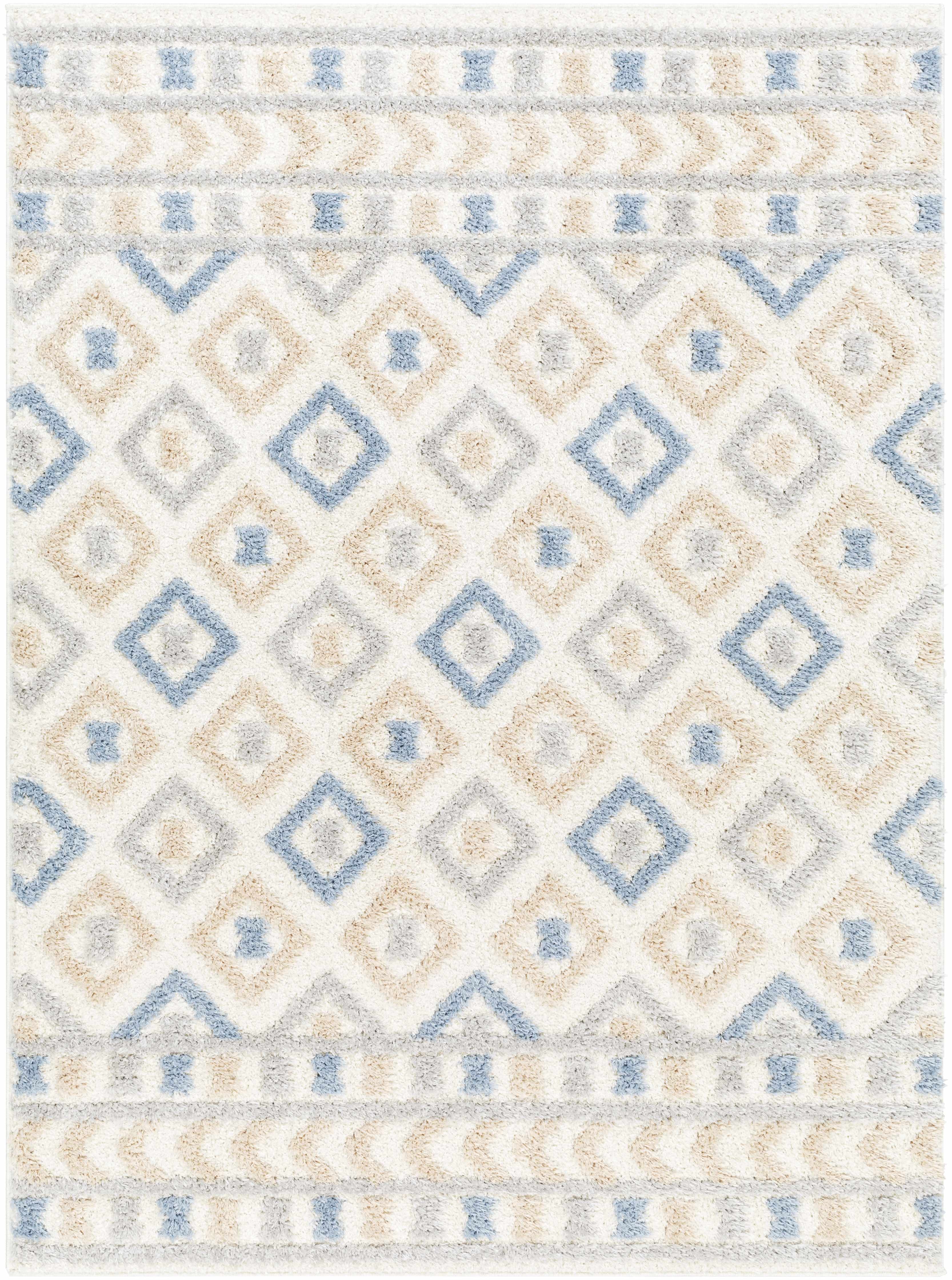 Eivin Pink & Blue Area Rug - Clearance