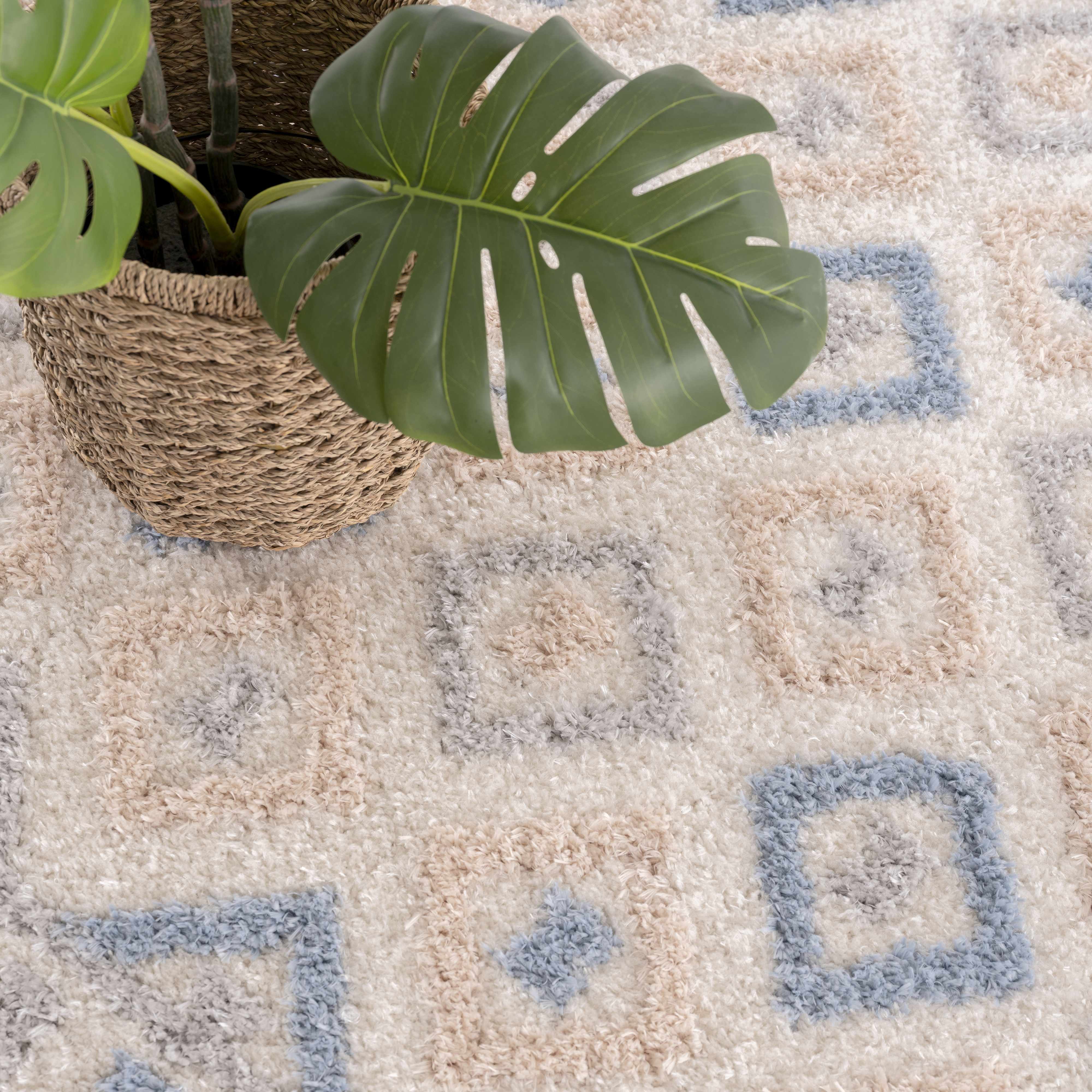 Eivin Pink & Blue Area Rug - Clearance - Image 12