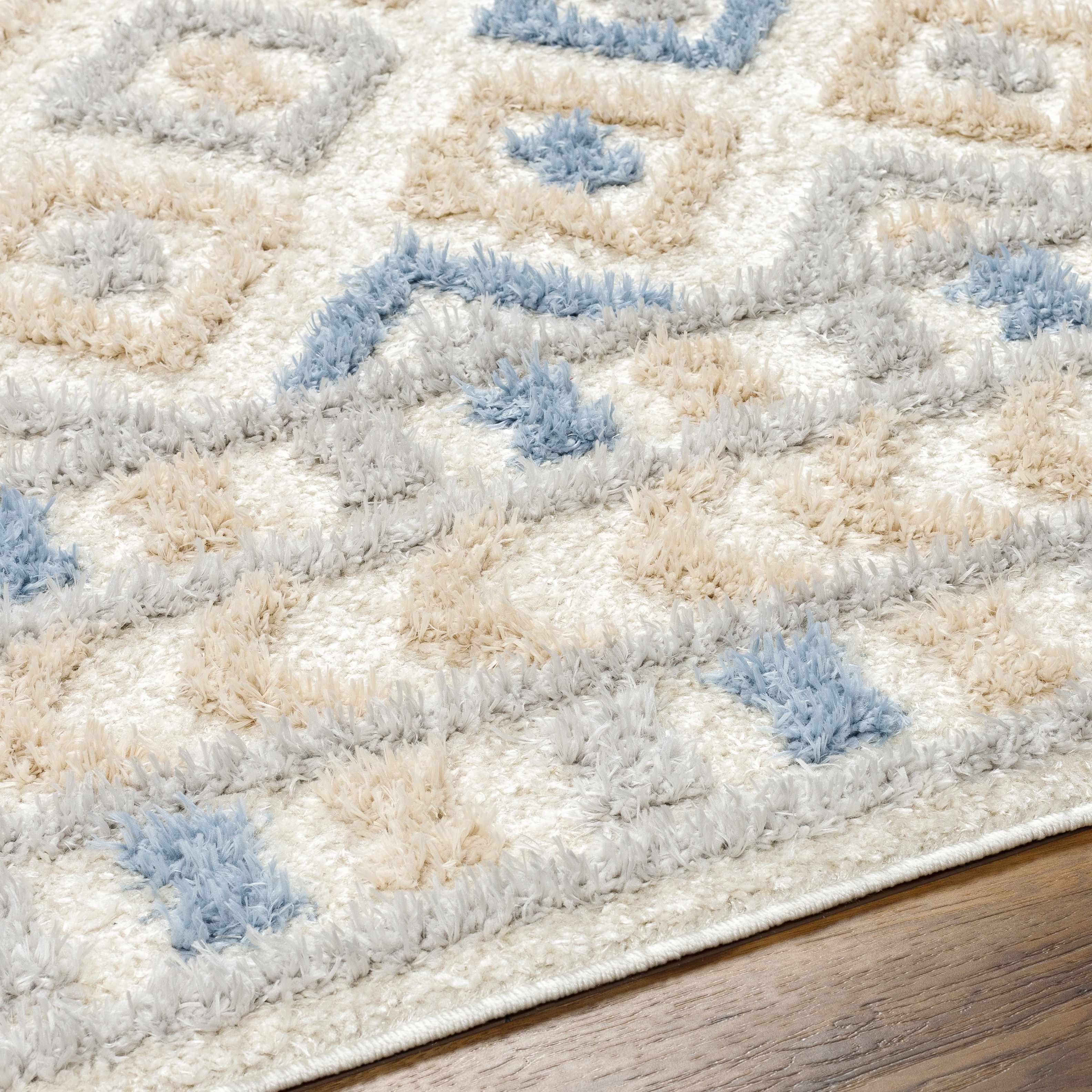 Eivin Pink & Blue Area Rug - Clearance - Image 15
