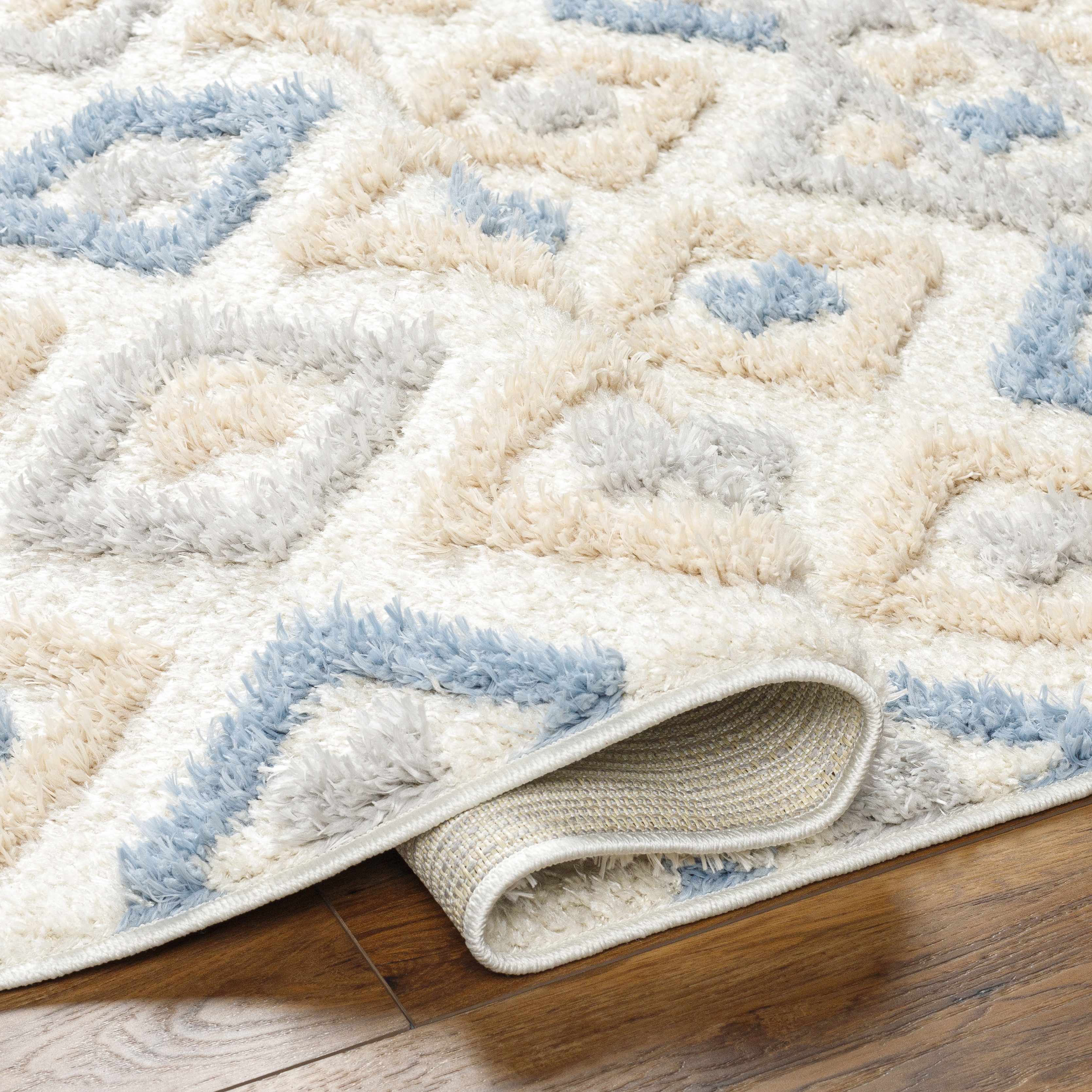Eivin Pink & Blue Area Rug - Clearance - Image 21