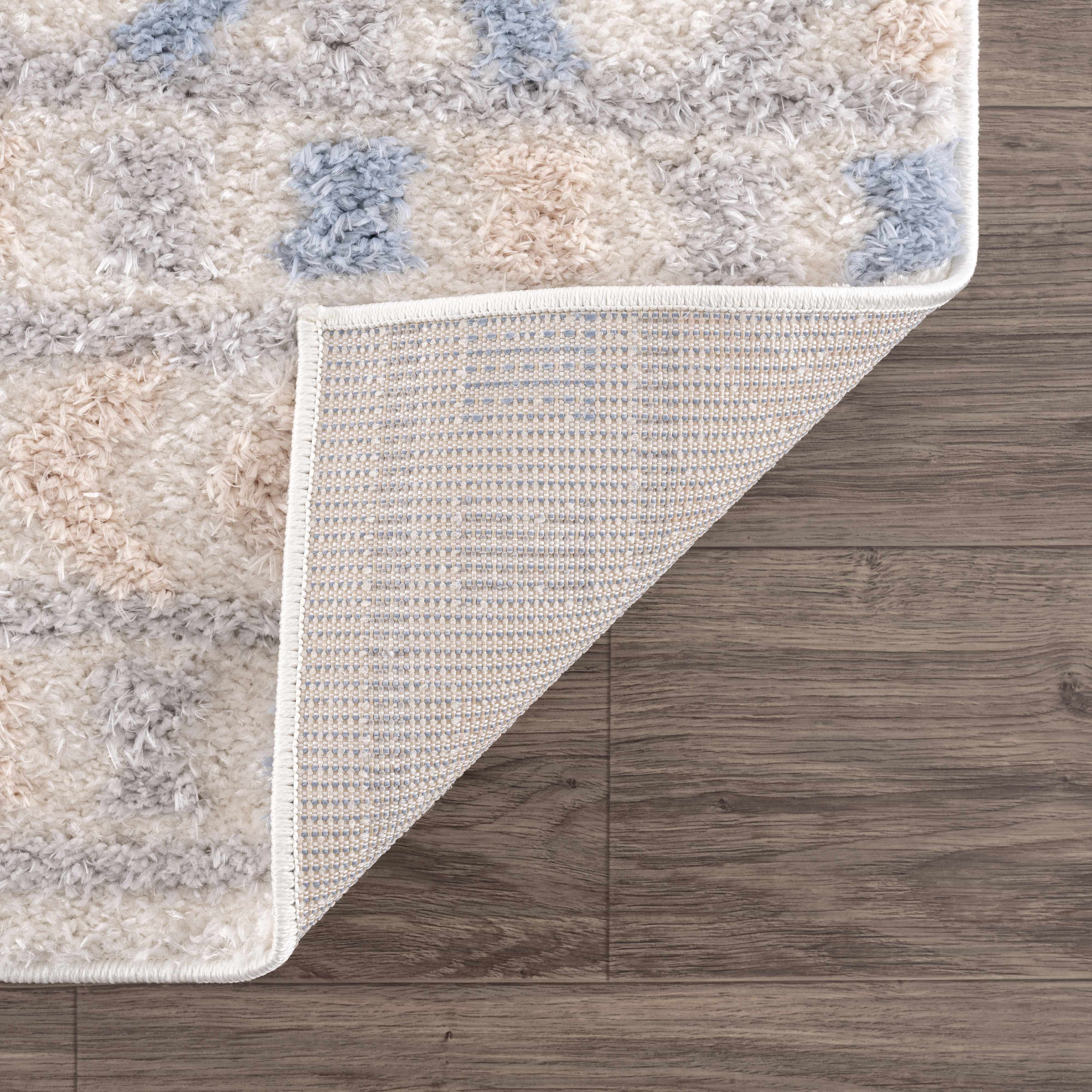 Eivin Pink & Blue Area Rug - Clearance - Image 6