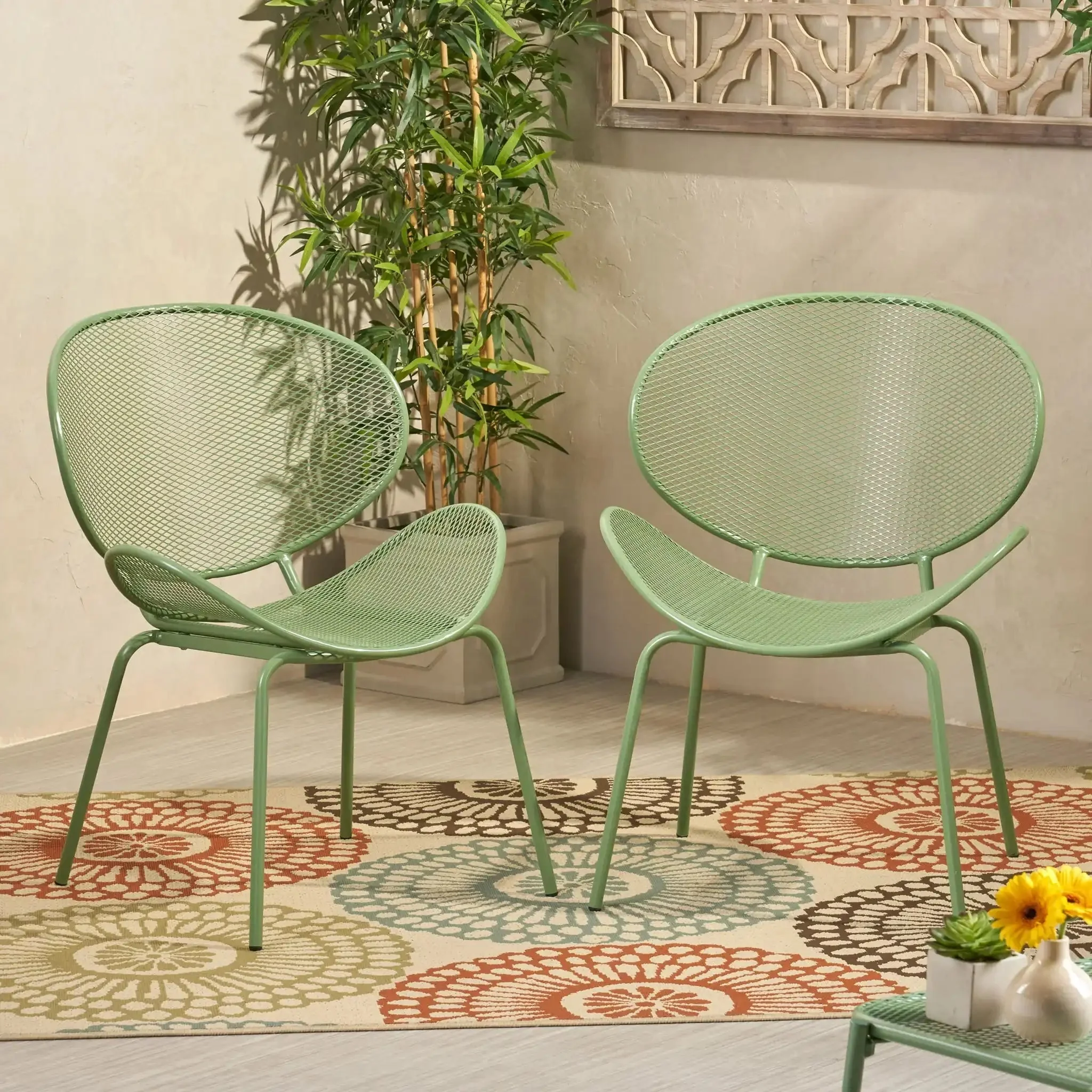 Elba - Contemporary Chair Set For Outdoor Relaxation - Image 7