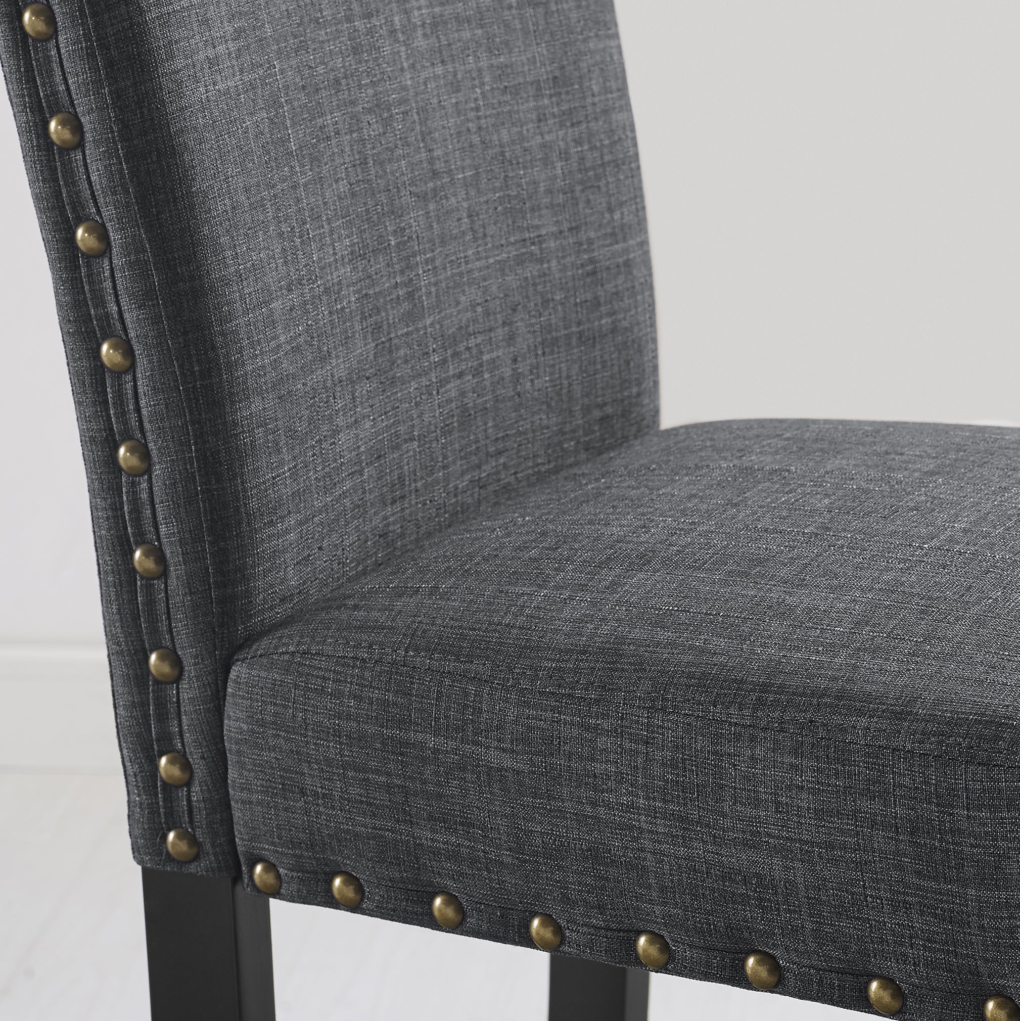 Eleanor Upholstered Dining Chairs with Nailhead Trim - Set of 2 - Image 11