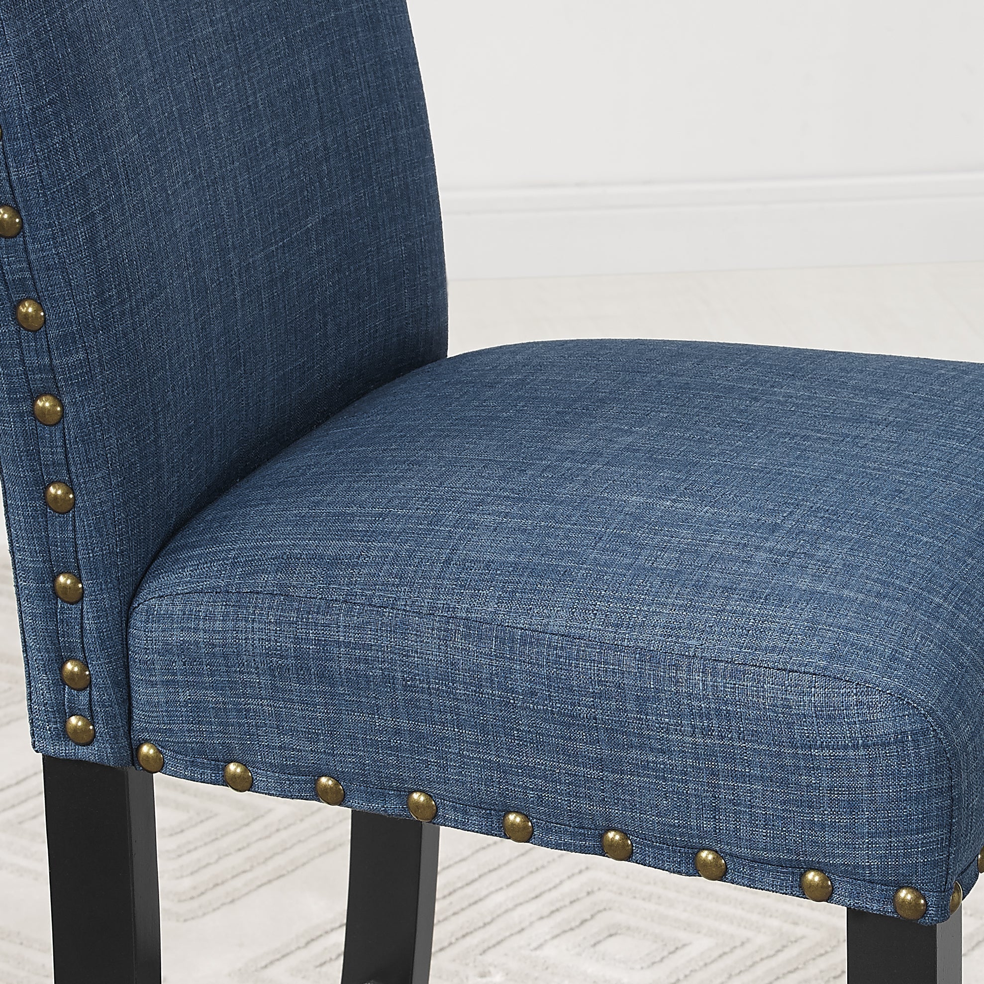 Eleanor Upholstered Dining Chairs with Nailhead Trim - Set of 2 - Image 17