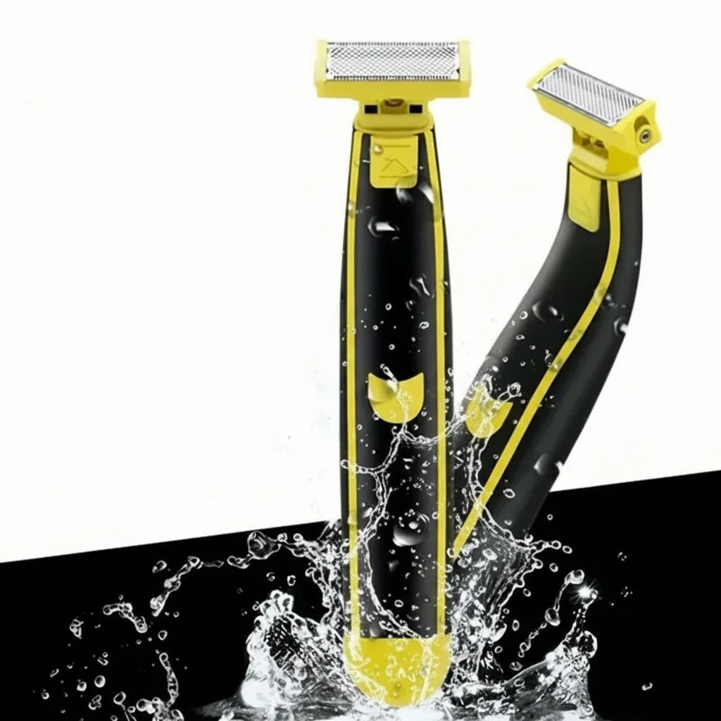 Electric Body Groomer Rechargeable Wet Dry Shaver with Guide Combs - Image 6