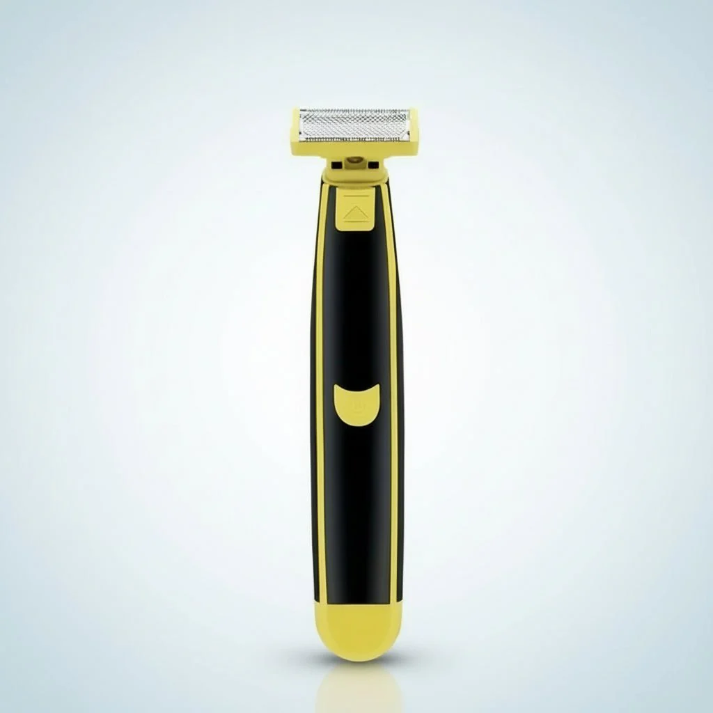Electric Body Groomer Rechargeable Wet Dry Shaver with Guide Combs - Image 7
