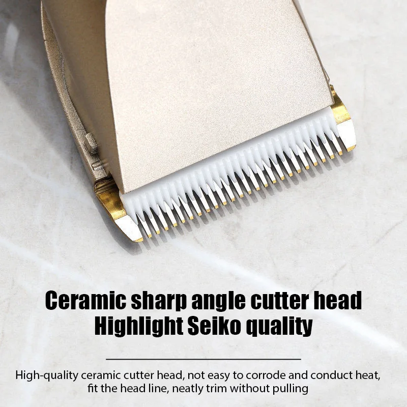 Electric Hair Trimmer for Men – Rechargeable Hair Clipper Professional Shaver - Image 3