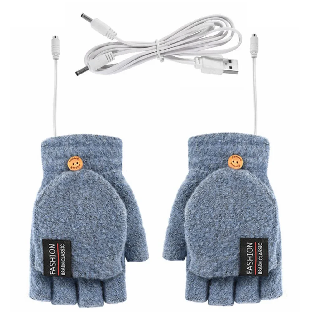 Electric Heated Gloves – USB Rechargeable Winter Hand Warmer for Skiing Sports - Image 6