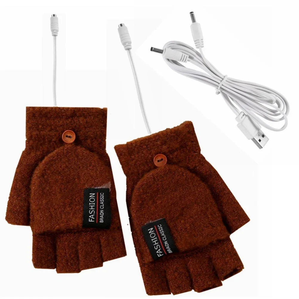 Electric Heated Gloves – USB Rechargeable Winter Hand Warmer for Skiing Sports - Image 7