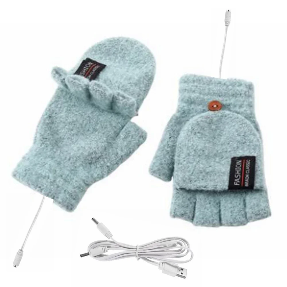 Electric Heated Gloves – USB Rechargeable Winter Hand Warmer for Skiing Sports - Image 9