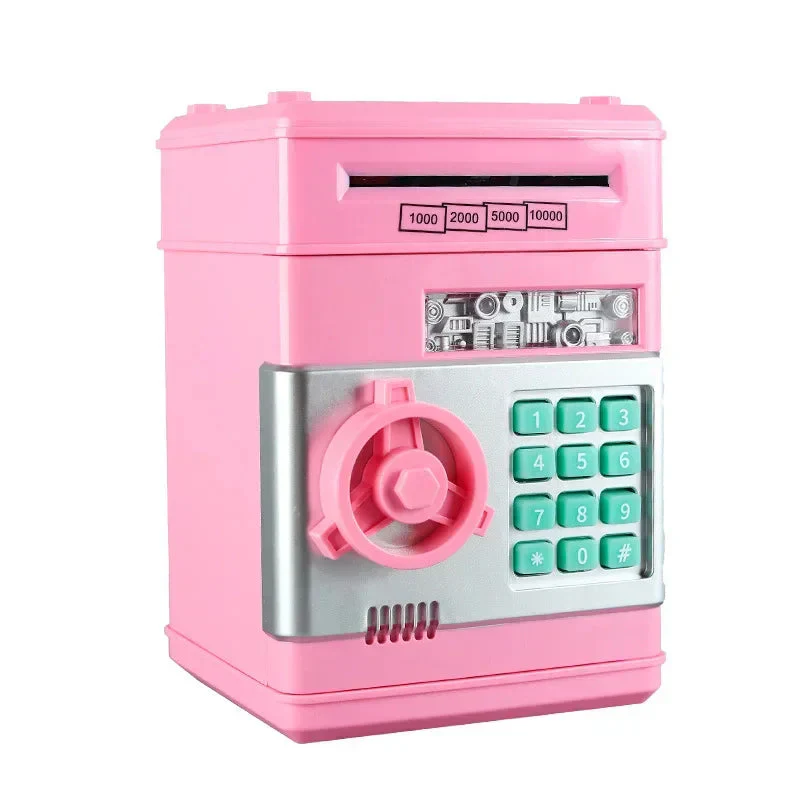 Electronic Piggy Bank Mini Safe Password Lock Cash Coin Saving Box Kids - Image 6
