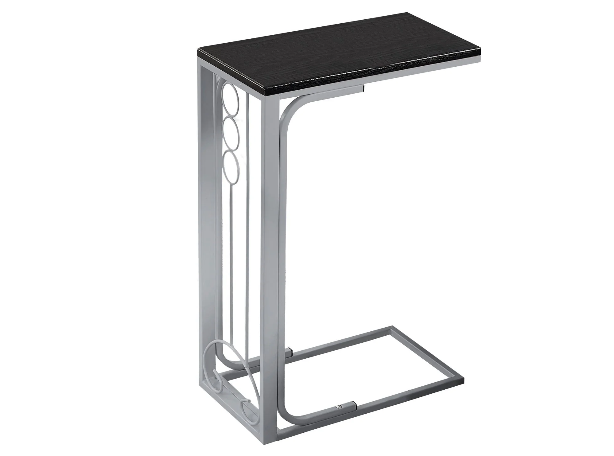 Elegant Accent Table, C - Shaped, Transitional - Image 2