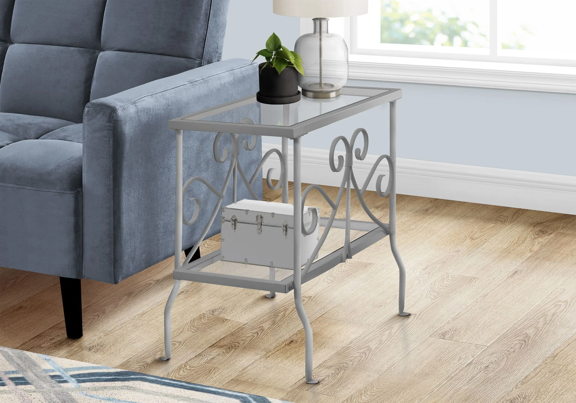 Elegant Design Accent Table, Side Traditional - Image 2